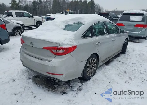 2017 Hyundai Sonata Sport from USA, damaged, VIN 5NPE34AF7HH438570